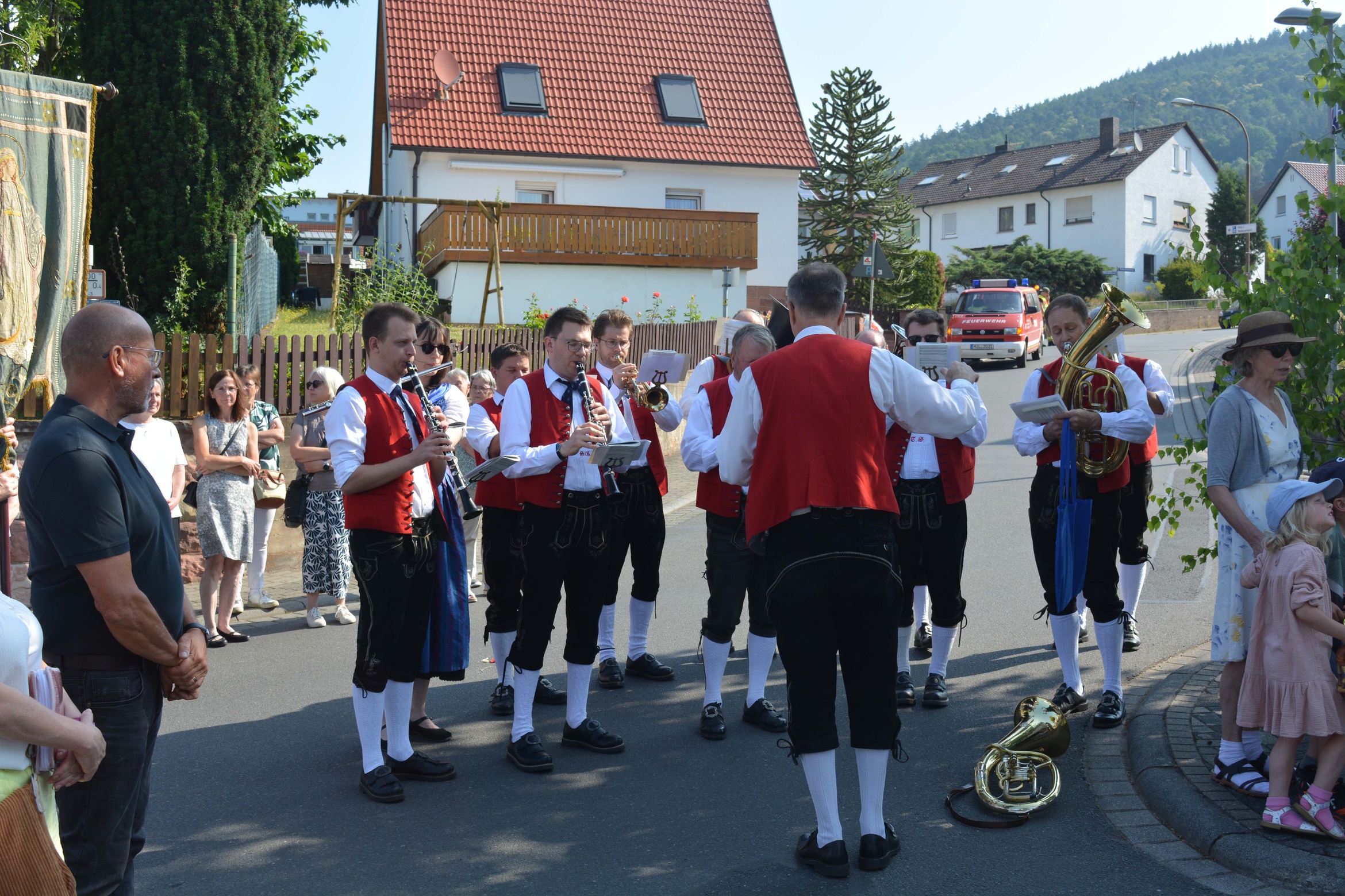 Fronleichnamsprozession 2025 in Bürgstadt Fronleichnamsprozession 2025 in Bürgstadt