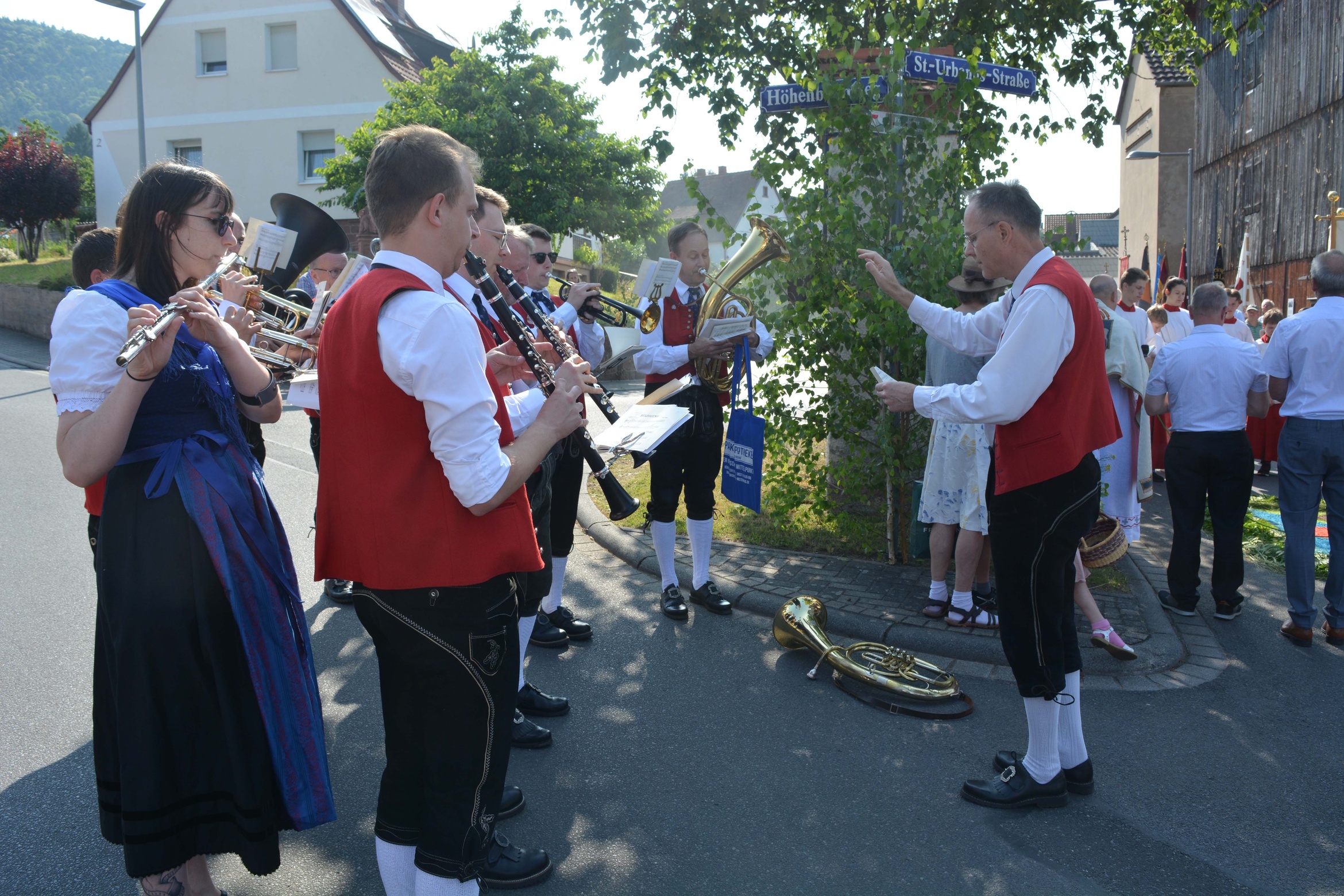 Fronleichnamsprozession 2025 in Bürgstadt Fronleichnamsprozession 2025 in Bürgstadt