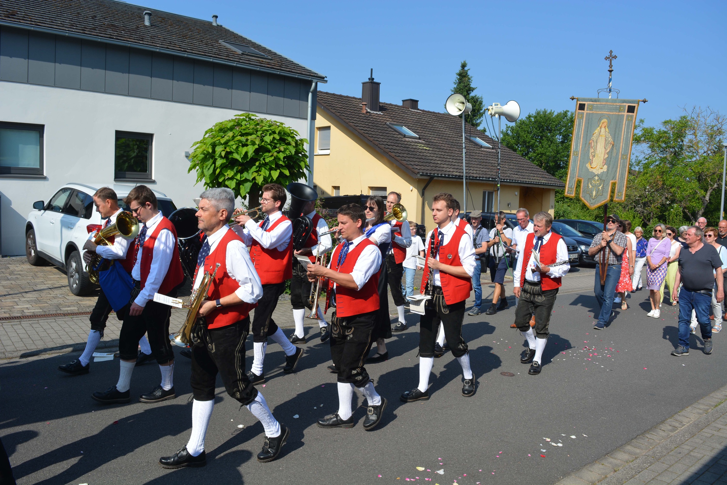 Fronleichnamsprozession 2025 in Bürgstadt Fronleichnamsprozession 2025 in Bürgstadt
