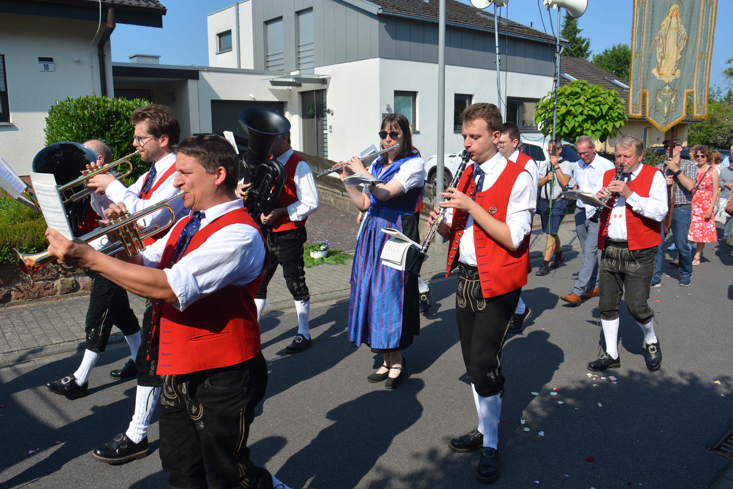 Fronleichnamsprozession 2025 in Bürgstadt Fronleichnamsprozession 2025 in Bürgstadt