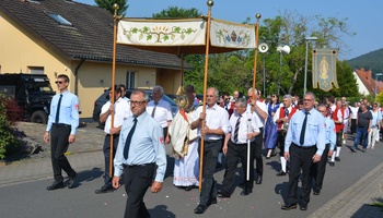 Fronleichnamsprozession 2025 in Bürgstadt
