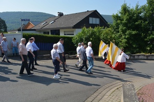 Fronleichnamsprozession 2025 in Bürgstadt